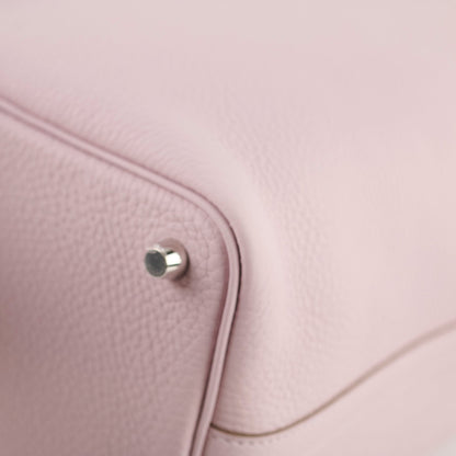 Hermes Picotin 18 Mauve Pale Clemence - Stamp W 2025