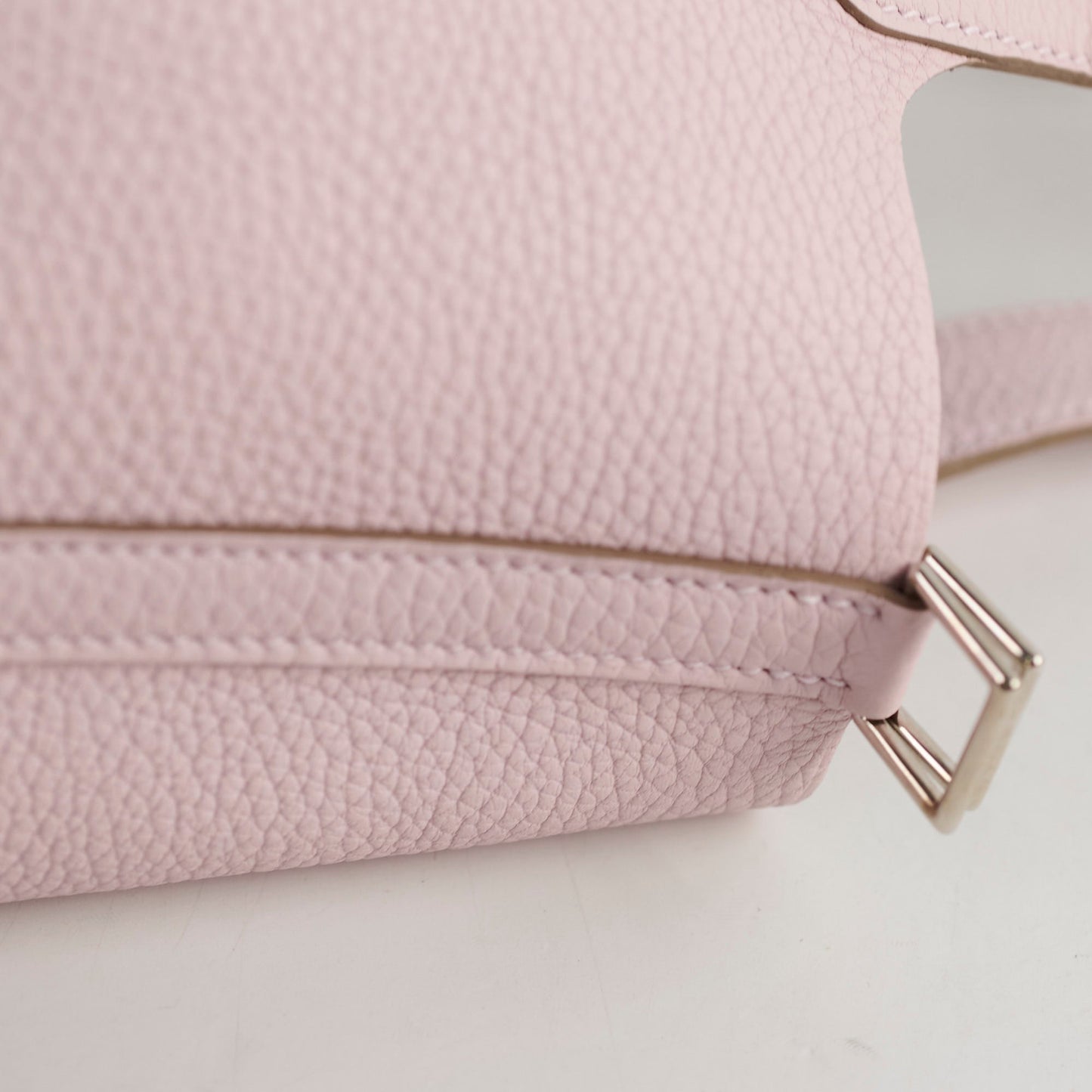 Hermes Picotin 18 Mauve Pale Clemence - Stamp W 2025