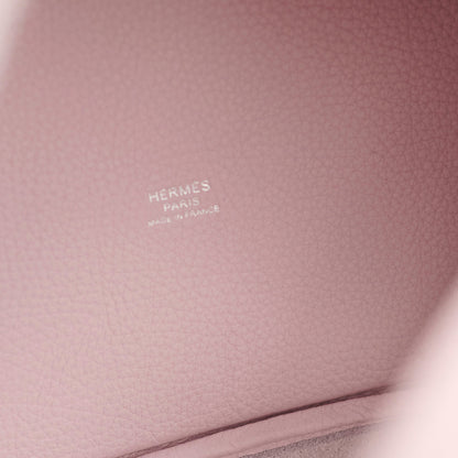 Hermes Picotin 18 Mauve Pale Clemence - Stamp W 2025