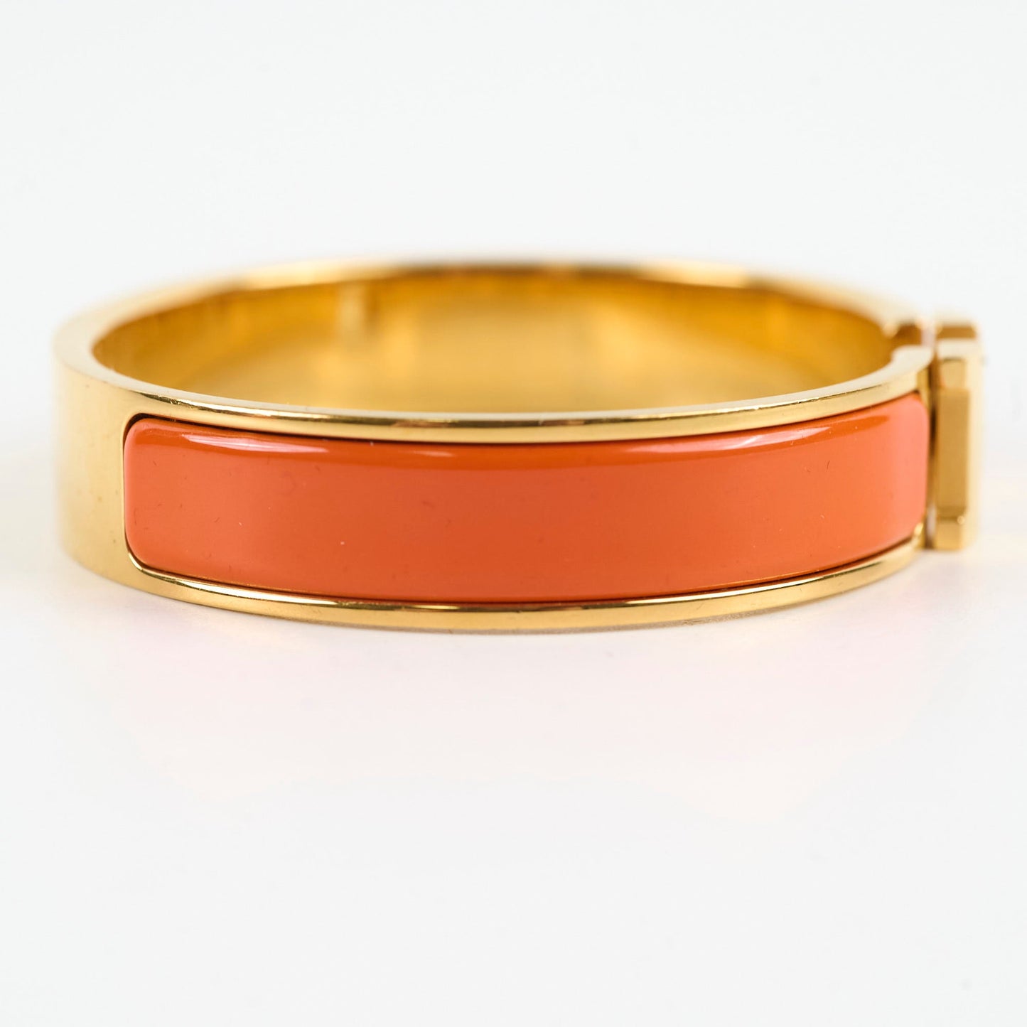 Hermes Clic H Orange Bracelet