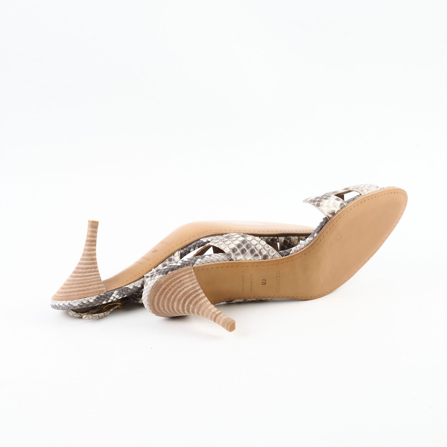 Hermes Python Oran Heels Size 40