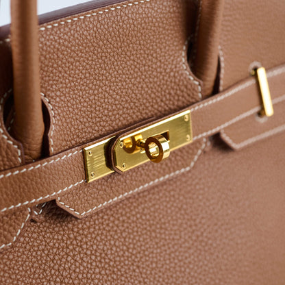 Hermes Birkin 30 Gold GHW C Stamp