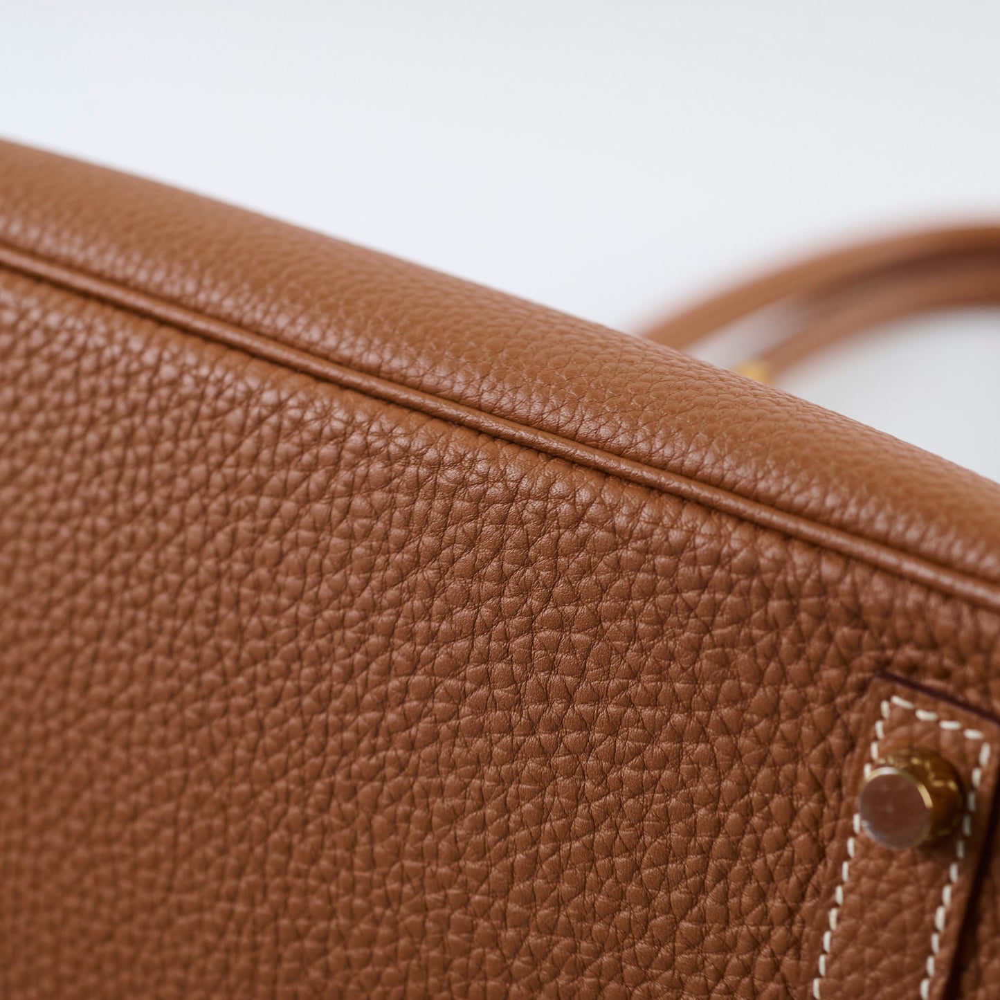Hermes Birkin 30 Gold GHW C Stamp