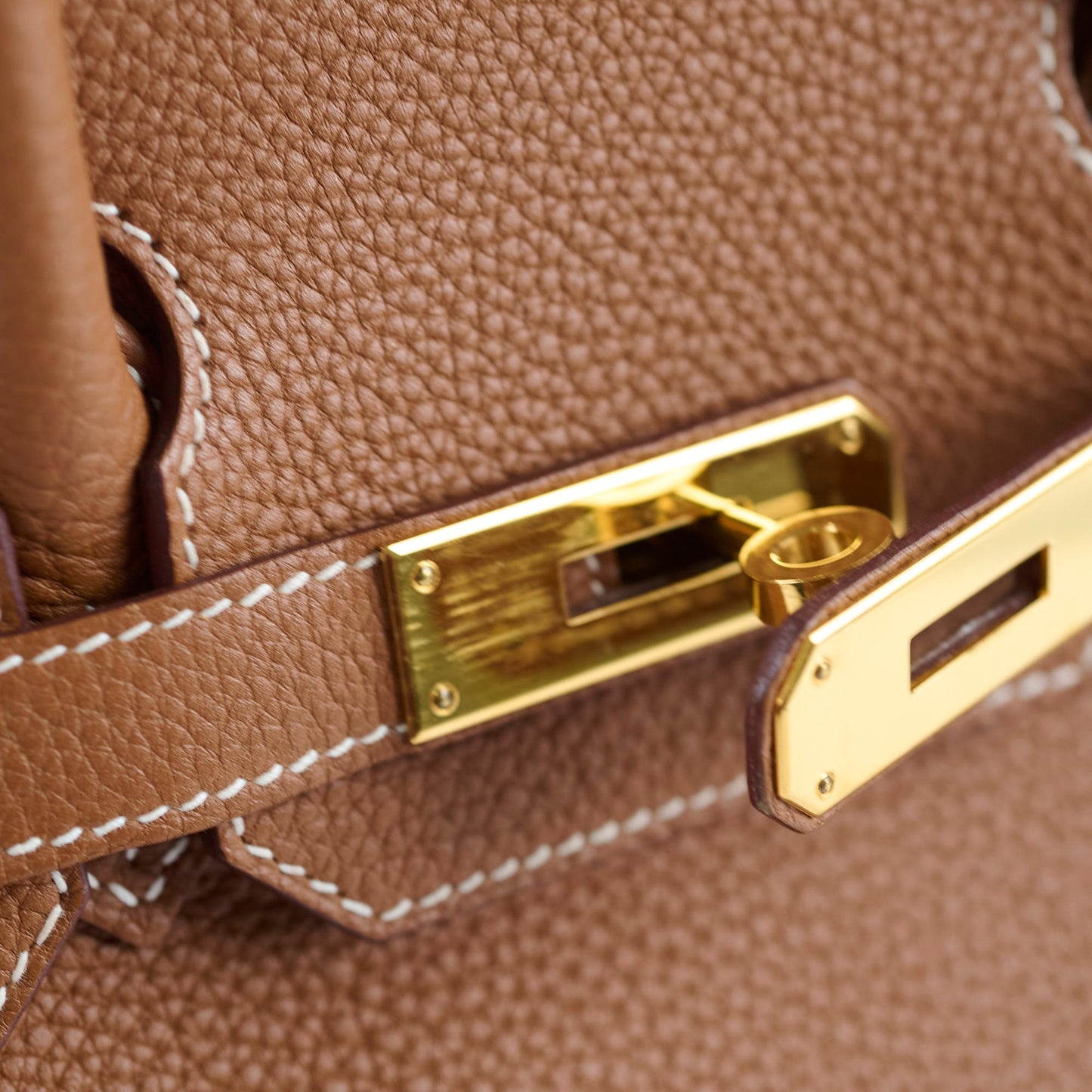 Hermes Birkin 30 Gold GHW C Stamp