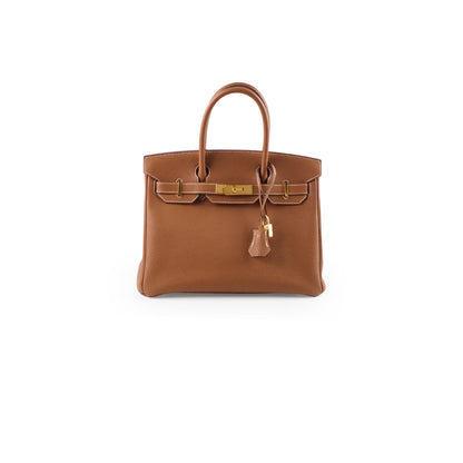 Hermes Birkin 30 Gold GHW C Stamp