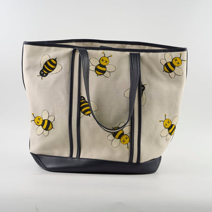 Dior x Kaws Canvas Bee Tote