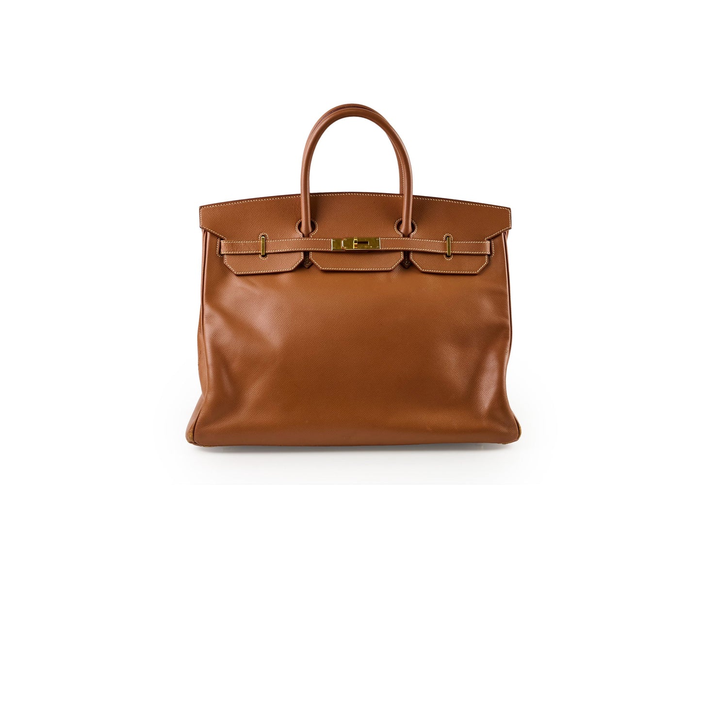 Hermes Birkin 40 Epsom GHW Gold Stamp O Square