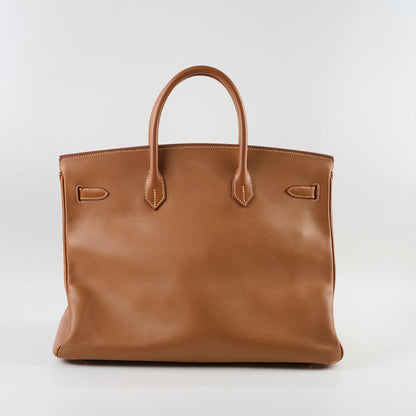 Hermes Birkin 40 Epsom GHW Gold Stamp O Square