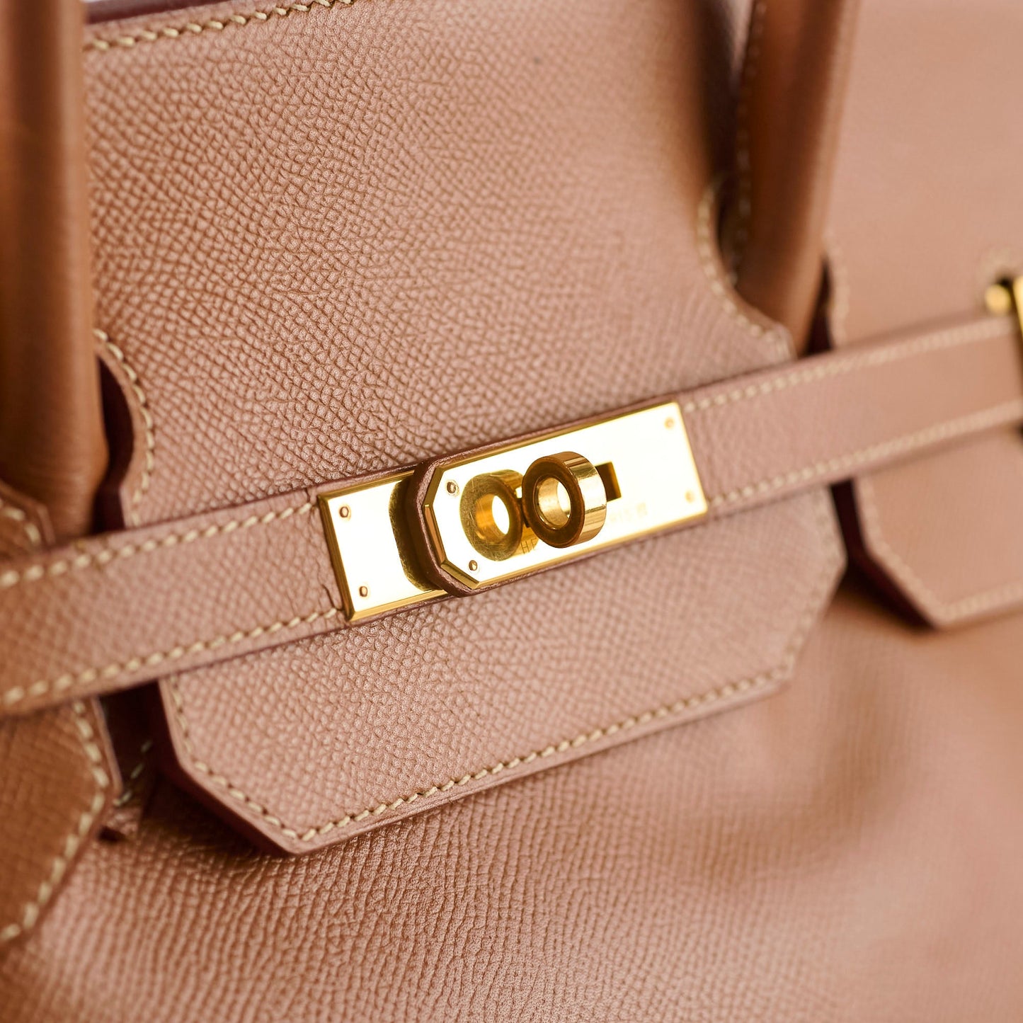 Hermes Birkin 40 Epsom GHW Gold Stamp O Square