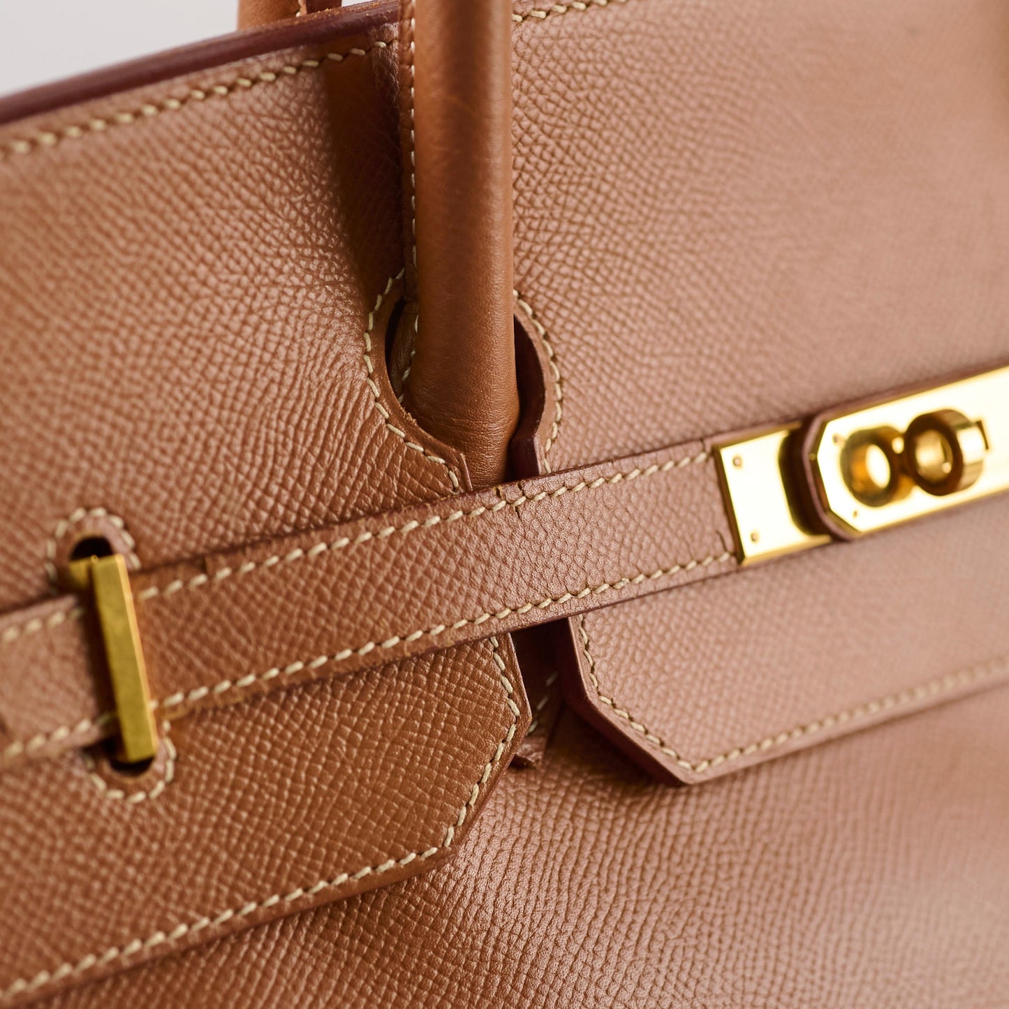 Hermes Birkin 40 Epsom GHW Gold Stamp O Square