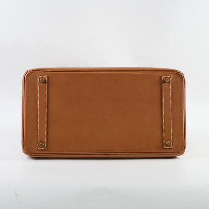 Hermes Birkin 40 Epsom GHW Gold Stamp O Square