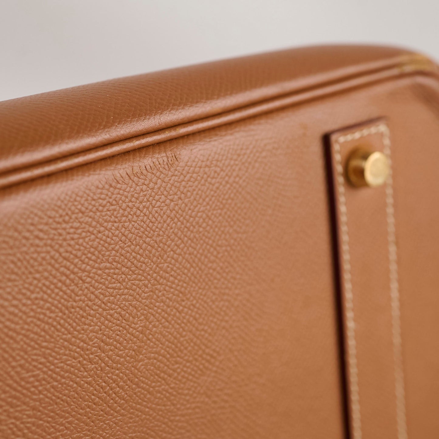 Hermes Birkin 40 Epsom GHW Gold Stamp O Square