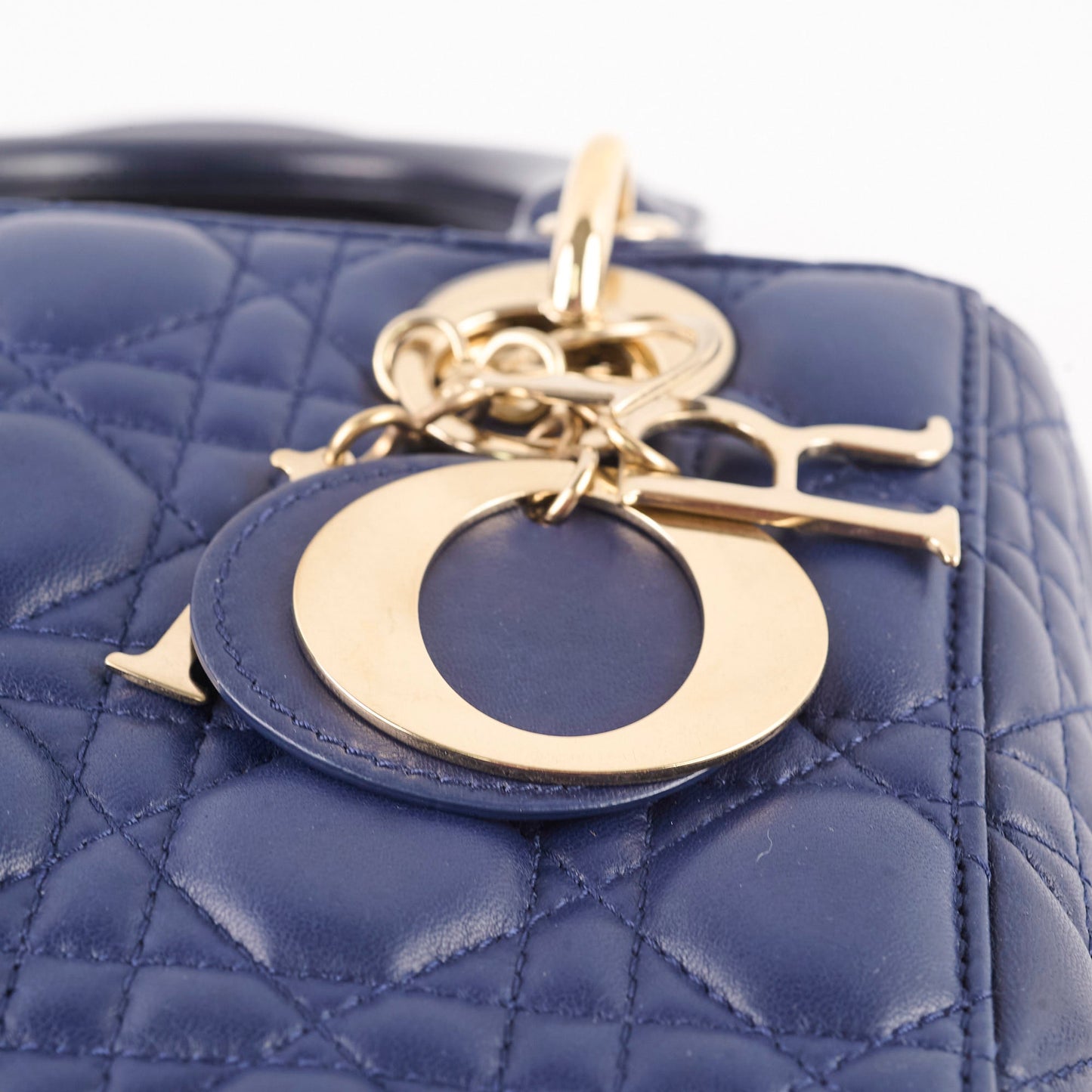 Dior Small ABC Lady Dior Navy