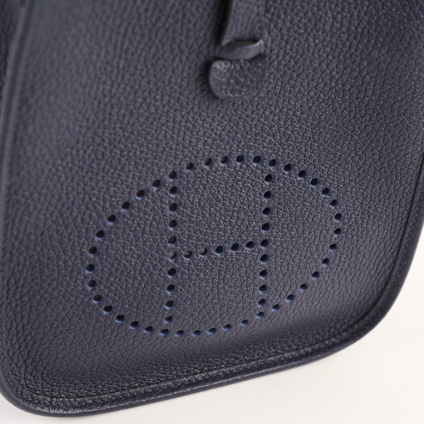 Hermes mini evelyn TPM Blue Nuit/Blue Indigo - Z stamp