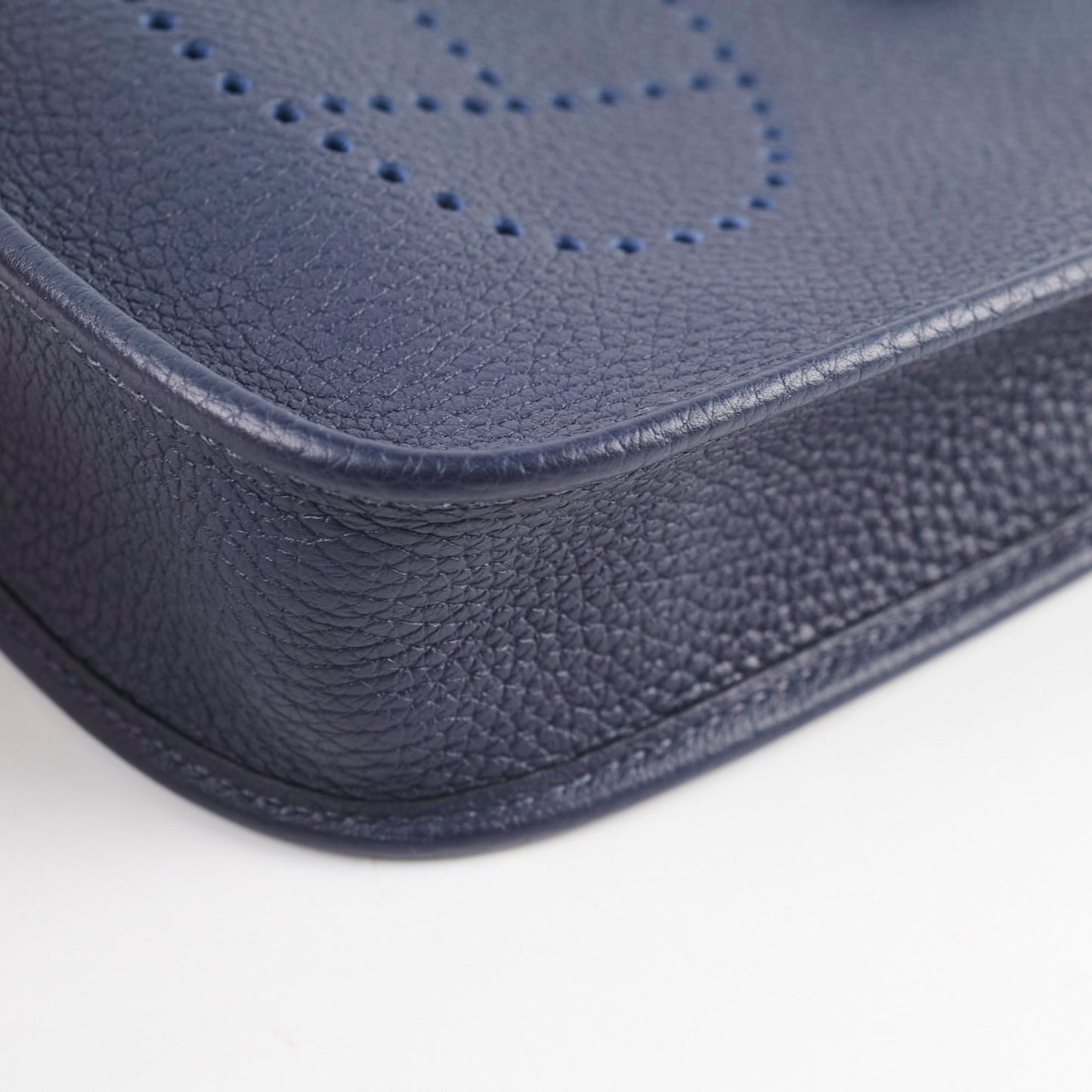 Hermes mini evelyn TPM Blue Nuit/Blue Indigo - Z stamp