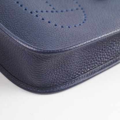 Hermes mini evelyn TPM Blue Nuit/Blue Indigo - Z stamp