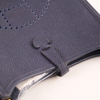 Hermes mini evelyn TPM Blue Nuit/Blue Indigo - Z stamp