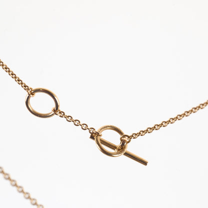 Hermes Collier TPM Vertige Coeur ST Very Small Model Necklace