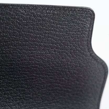Hermes Roulis Slim Cheve Belt Bag Wallet Pouch Black