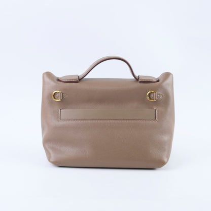 Hermes 24/24 21 Mini Etoupe GHW B Stamp