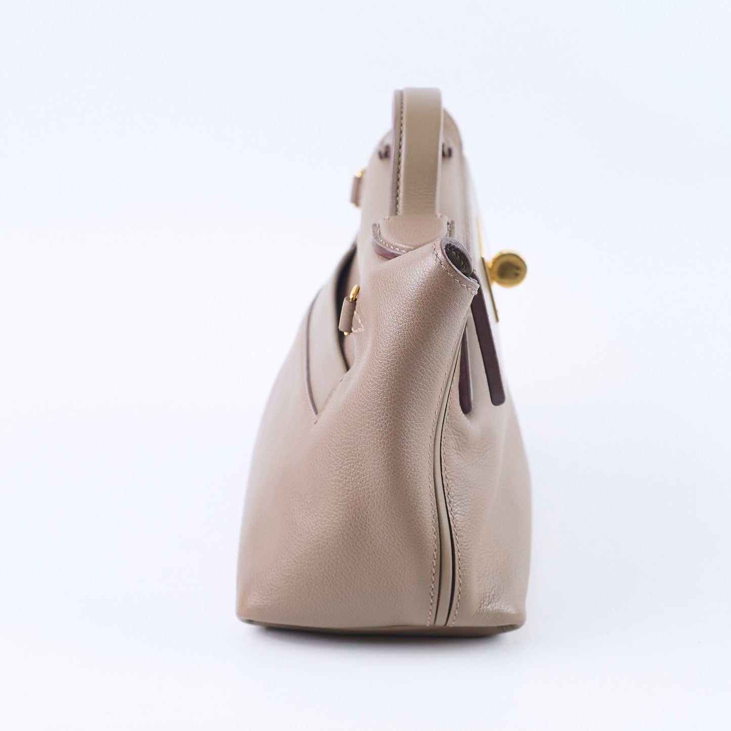 Hermes 24/24 21 Mini Etoupe GHW B Stamp