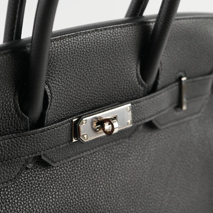 Hermes Birkin 30 Togo Noir - A Stamp 2017