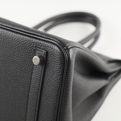 Hermes Birkin 30 Togo Noir - A Stamp 2017