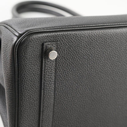 Hermes Birkin 30 Togo Noir - A Stamp 2017