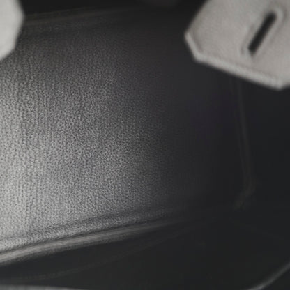 Hermes Birkin 30 Togo Noir - A Stamp 2017