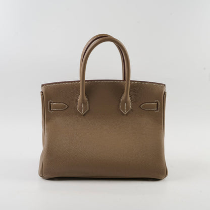 Hermes Birkin 30 Etoupe Togo - Stamp B