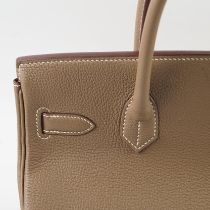 Hermes Birkin 30 Etoupe Togo - Stamp B