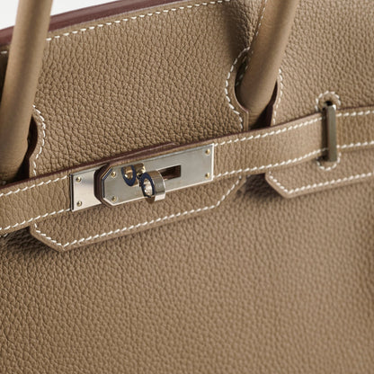 Hermes Birkin 30 Etoupe Togo - Stamp B