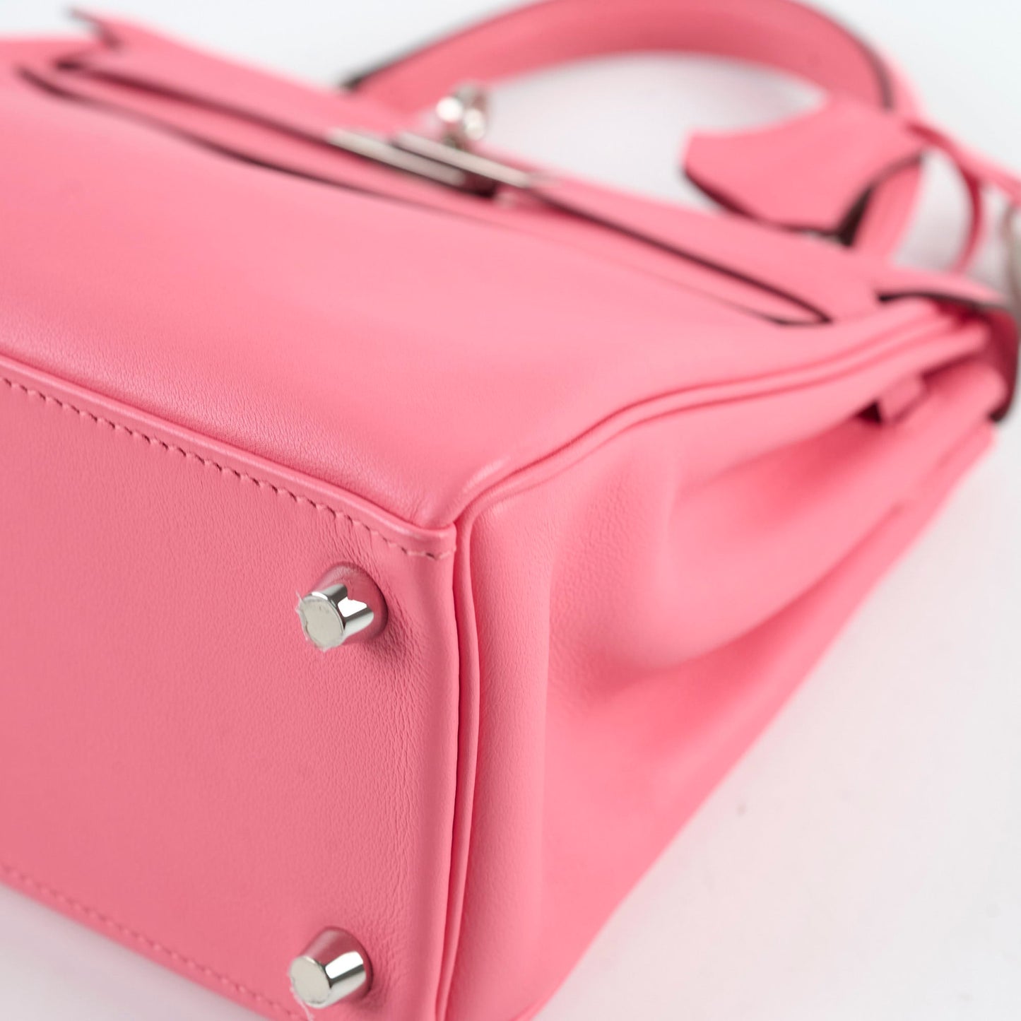 Hermes Kelly 25 Rose Azalee Swift - A Stamp