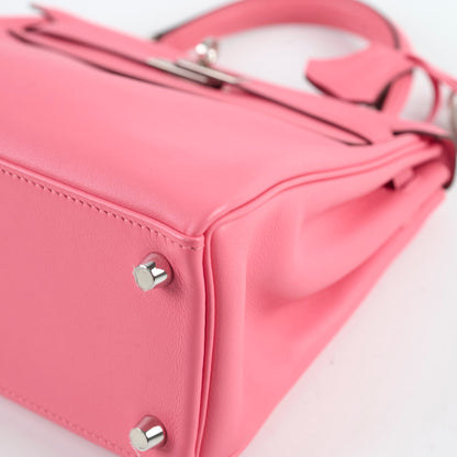 Hermes Kelly 25 Rose Azalee Swift - A Stamp