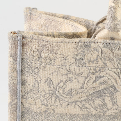 Christian Dior Medium Book Tote Grey