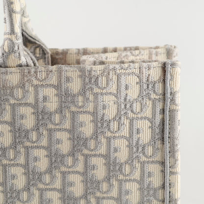 Christian Dior Large Book Tote Oblique Grey