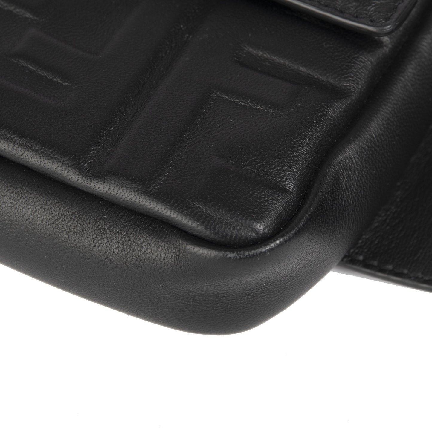 Fendi 2020 FF Zucca Logo Baguette Bag