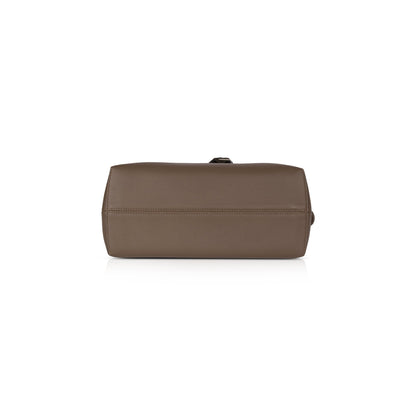 Fendi 2021 Medium By the Way Leather & Zucca Satchel