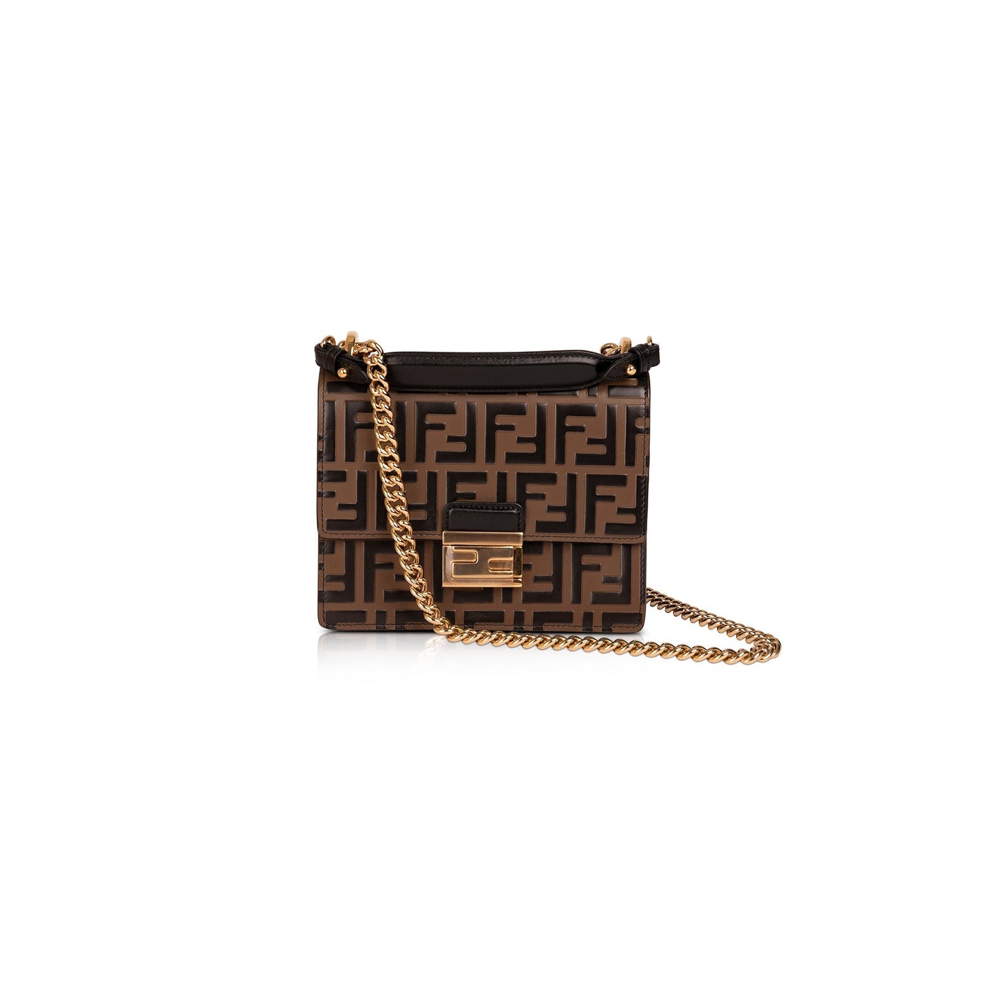 Fendi 2021 Small Kan U Shoulder Bag