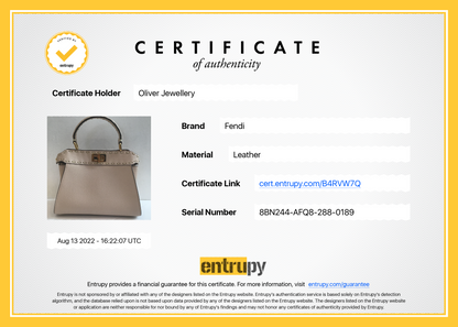 Fendi 2022 Mini Selleria Peekaboo Bag