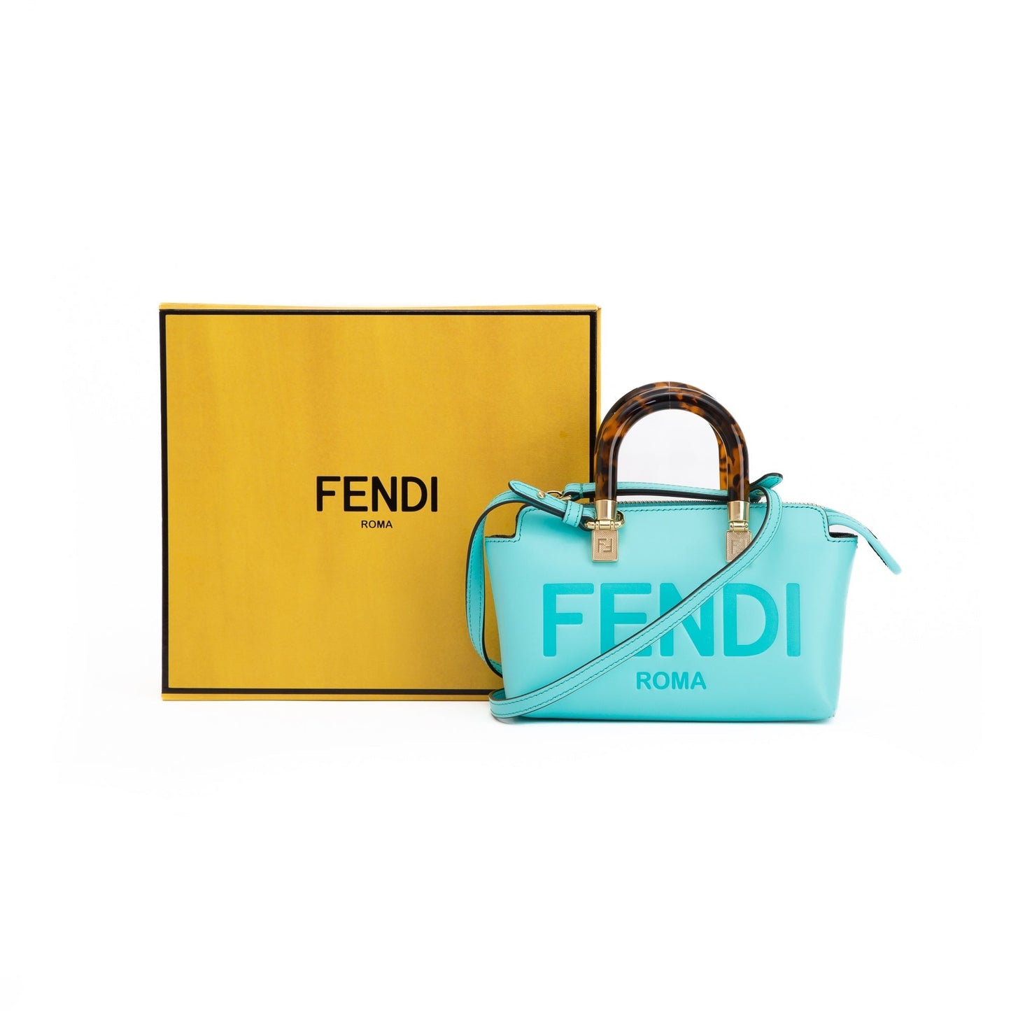 Fendi 2023 Mini By the Way Boston Bag