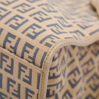 Fendi Beige Zucchino Vitello Shopping Tote