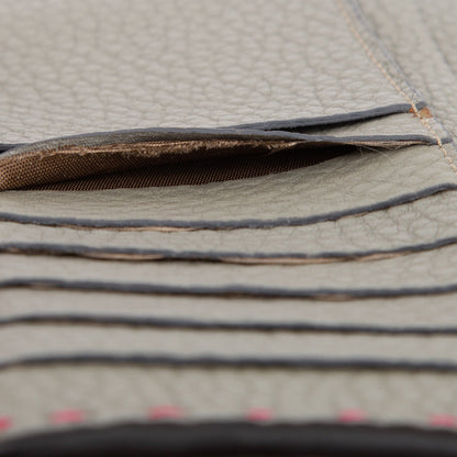 Fendi Bicolor Selleria Peekaboo Continental Wallet