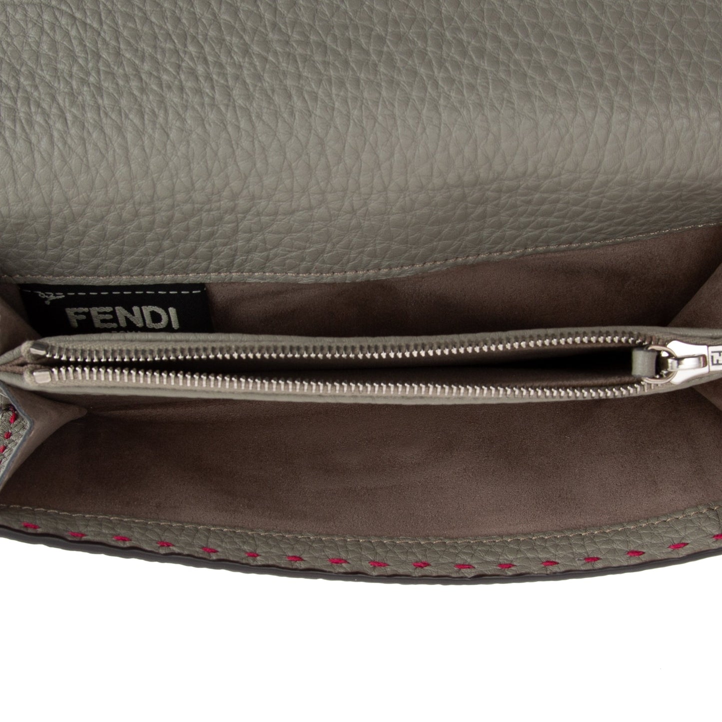 Fendi Bicolor Selleria Peekaboo Continental Wallet