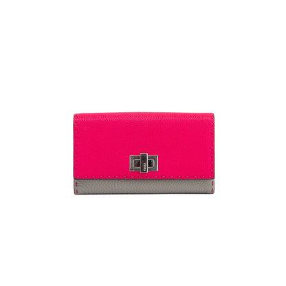 Fendi Bicolor Selleria Peekaboo Continental Wallet