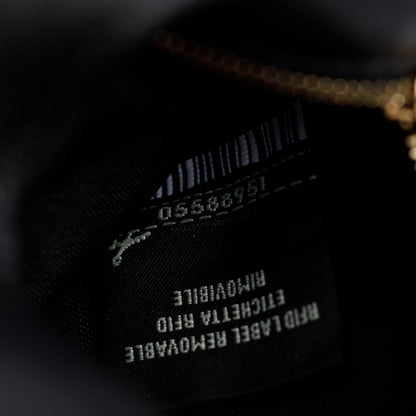 Fendi Black Calfskin Leather 3 Pocket Belt Bag