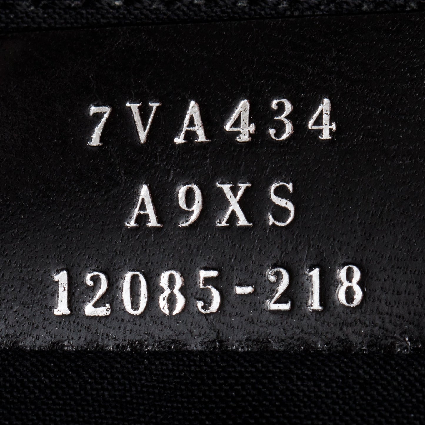 Fendi Black FF Zucca Canvas Calfskin Leather 1974 Diagonal Belt Bag
