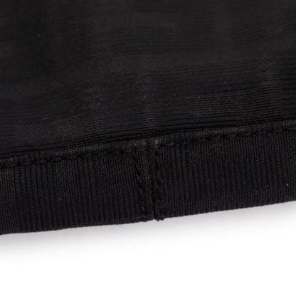 Fendi Black FF Zucca Canvas Pochette