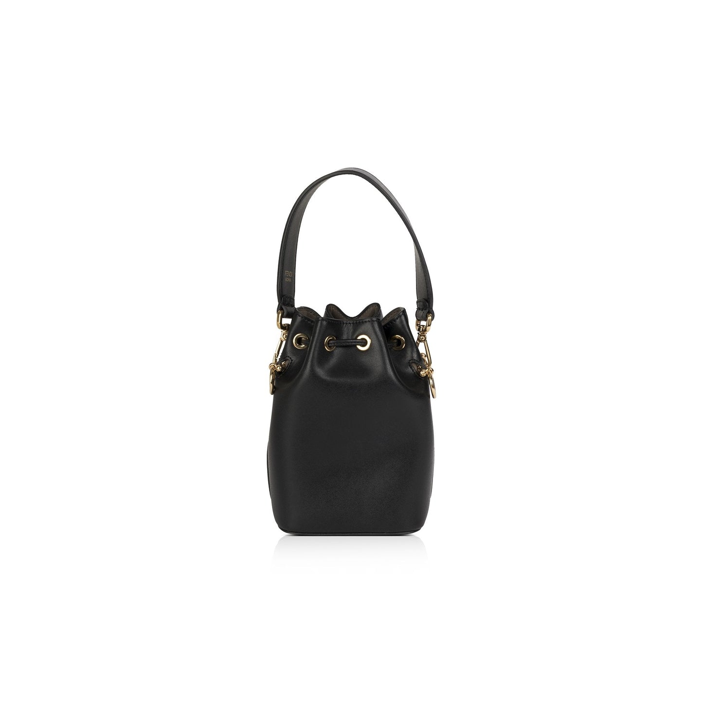 Fendi Black Mon Tresor Mini Bucket Bag