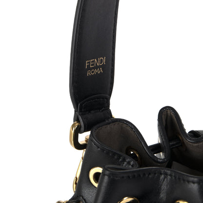 Fendi Black Mon Tresor Mini Bucket Bag
